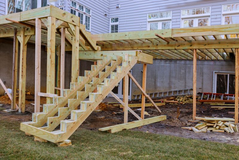 Deck Ramp Construction