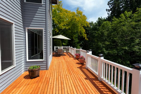 Cedar Deck Construction in Antioch